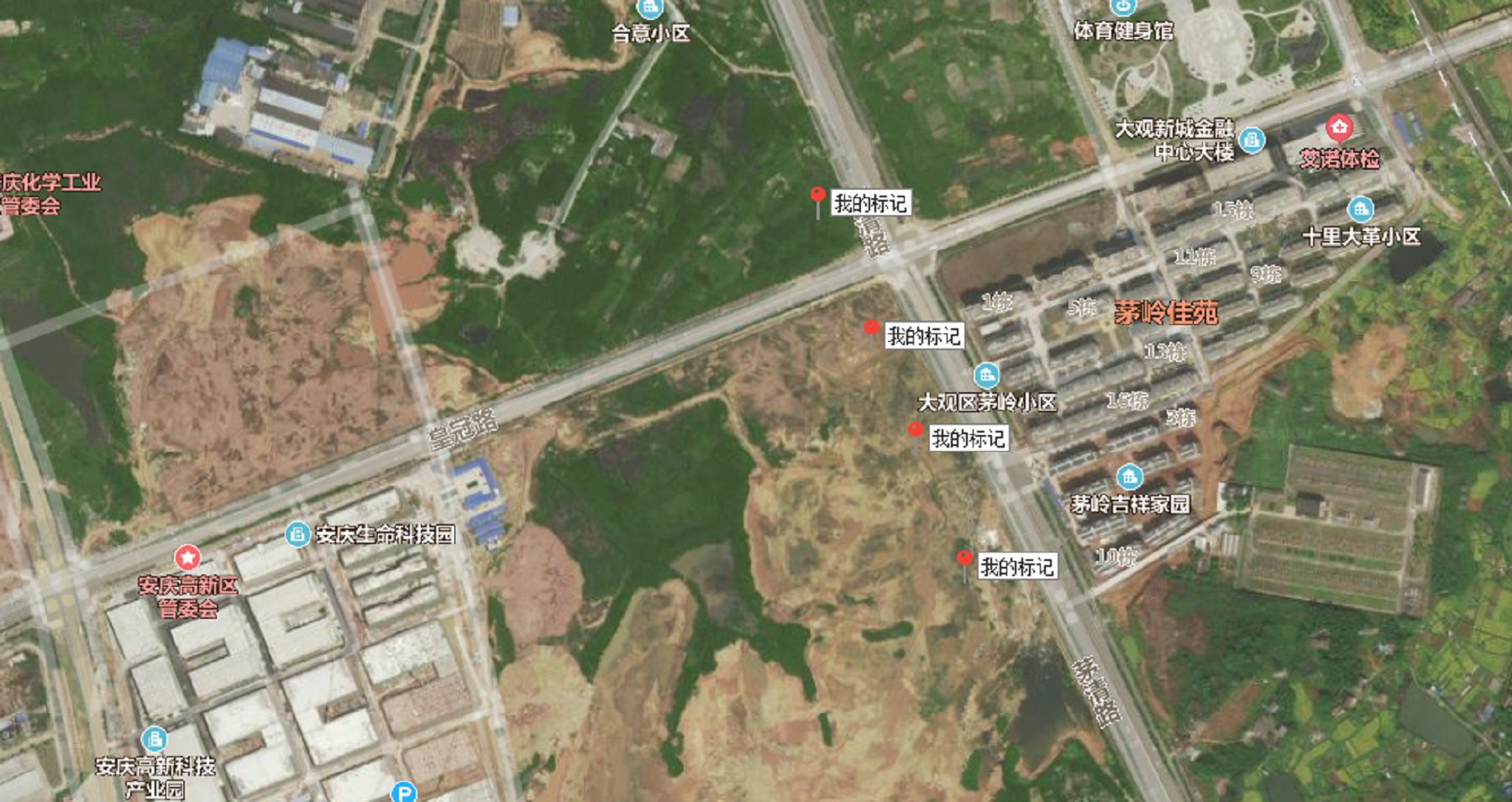 安慶市高新區(qū)五宗總面積為176517.25平方米的商住用地使用權(quán)市場價(jià)值評估